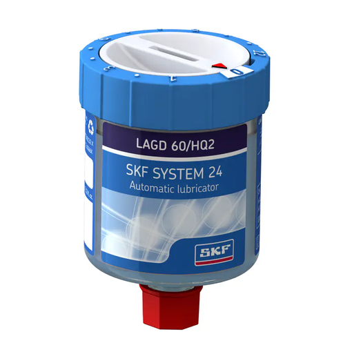 Automatic lubricator with LGHQ 2 grease, 60ml